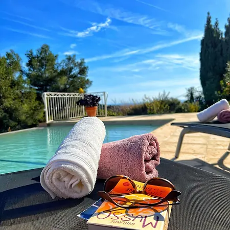 Avec Piscine, Vue Mer, Climatisee Proche Bandol Villa *
