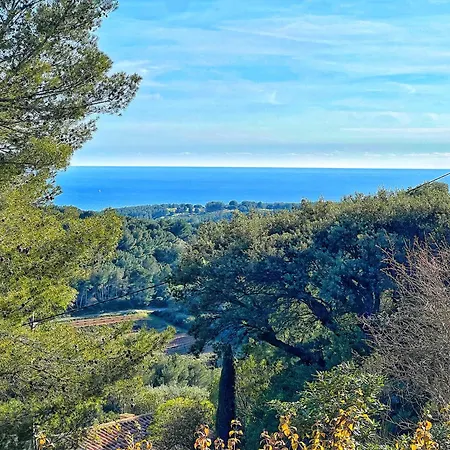 Avec Piscine, Vue Mer, Climatisee Proche Bandol * Saint-Cyr-sur-Mer