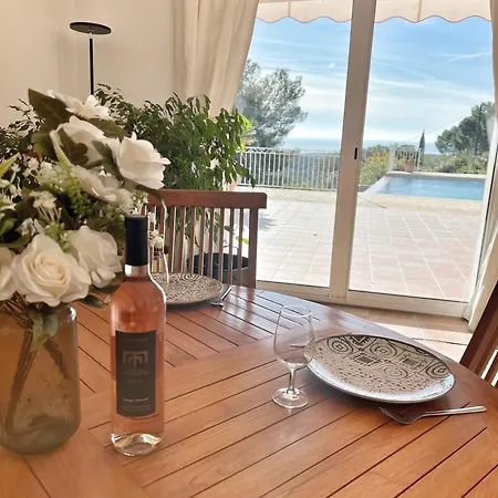 Villa Avec Piscine, Vue Mer, Climatisee Proche Bandol Saint-Cyr-sur-Mer